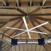 Faith West Gazebo interior construction