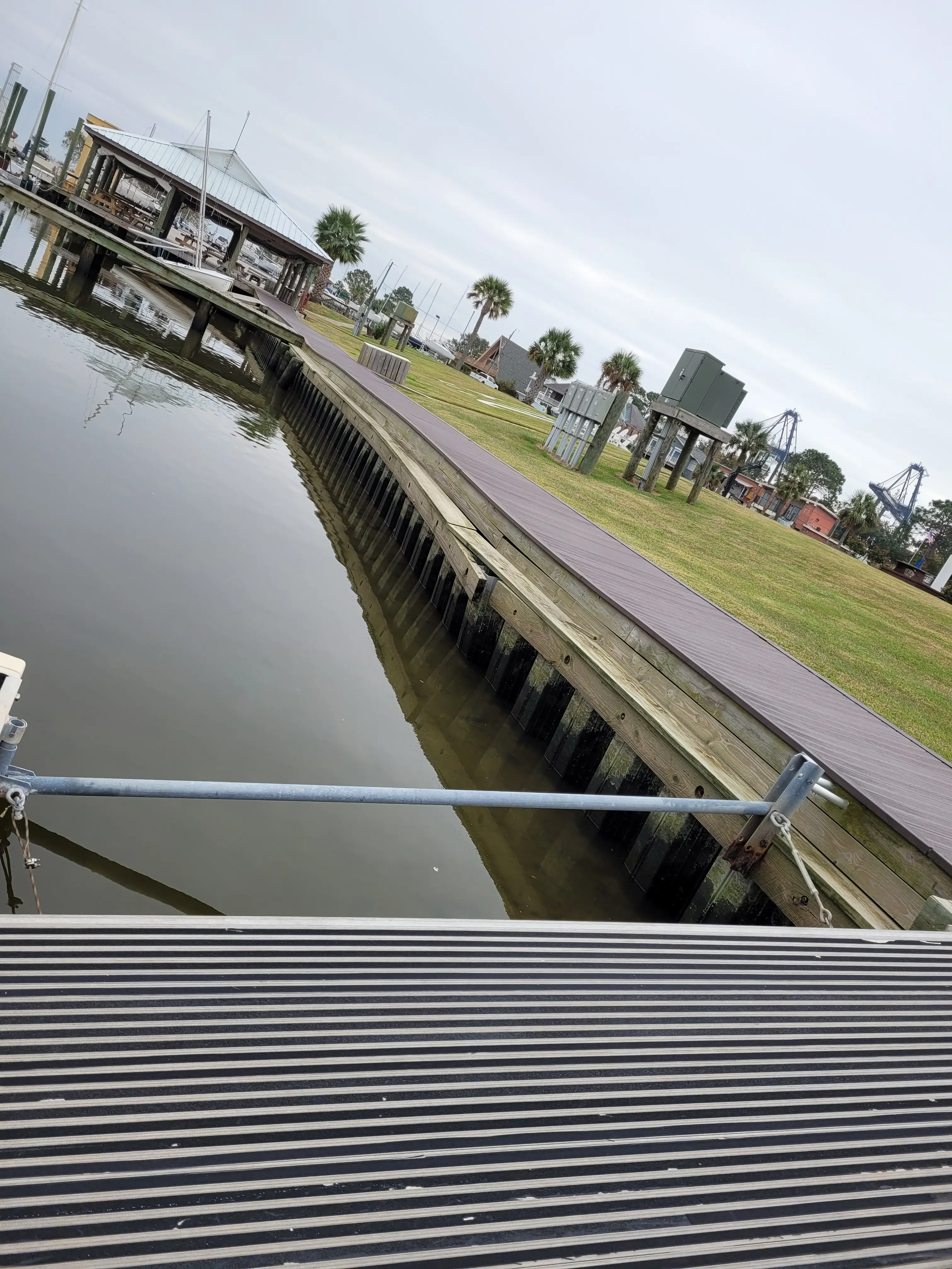 Completed Boardwalk at Houston Yacht Club